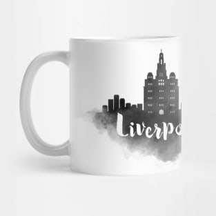 Liverpool watercolor Mug
